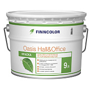 Краска для стен и потолков (9л) Finncolor Oasis Hall&Office / Финнколор Холлы и Офисы